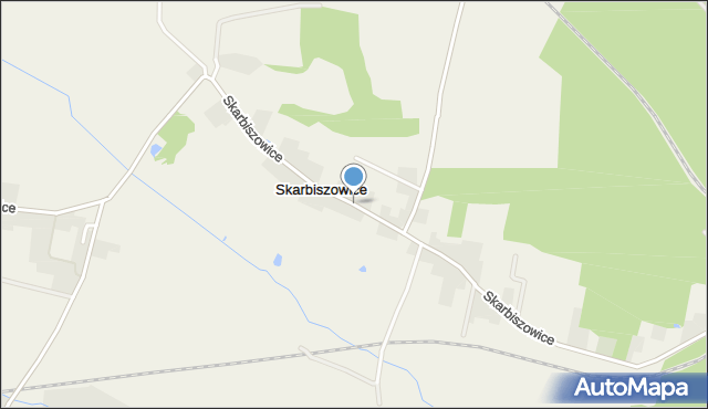 Skarbiszowice, Skarbiszowice, mapa Skarbiszowice
