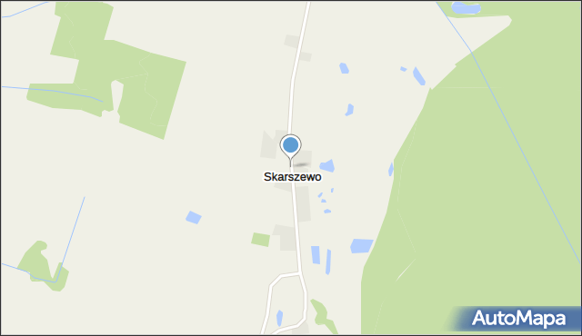 Skarszewo gmina Iława, Skarszewo, mapa Skarszewo gmina Iława