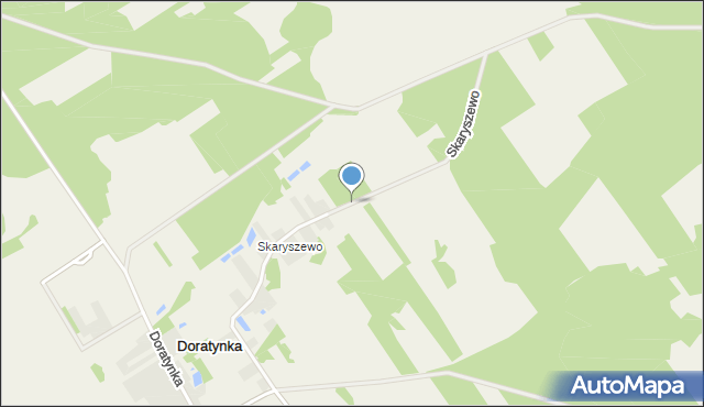 Skaryszewo, Skaryszewo, mapa Skaryszewo