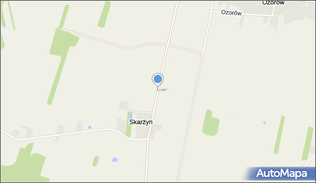 Skarżyn gmina Skórzec, Skarżyn, mapa Skarżyn gmina Skórzec