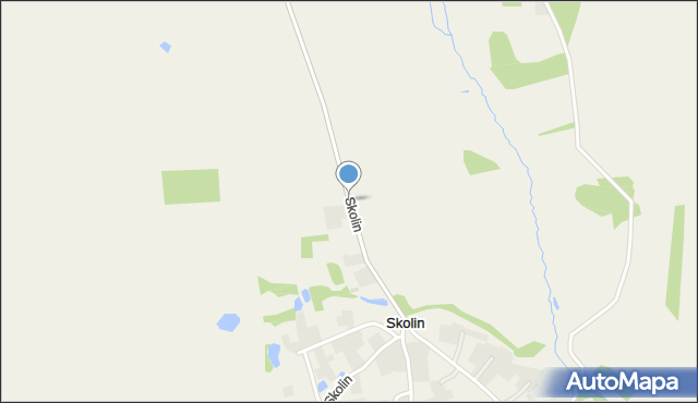 Skolin, Skolin, mapa Skolin