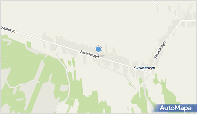 Skowieszyn, Skowieszyn, mapa Skowieszyn