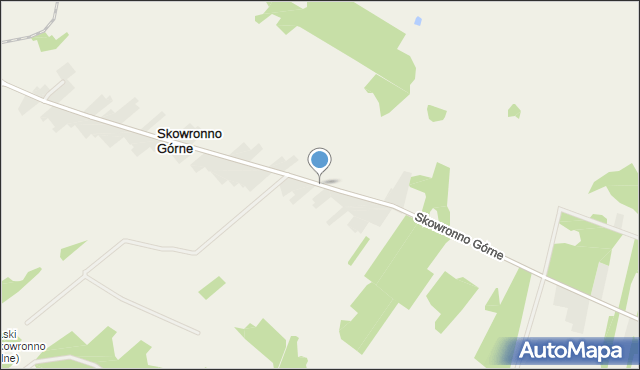 Skowronno Górne, Skowronno Górne, mapa Skowronno Górne