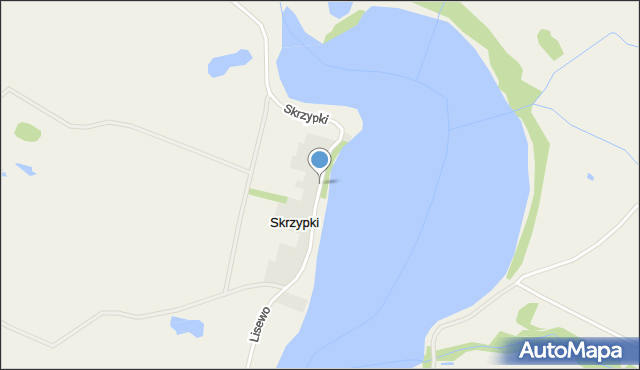 Skrzypki, Skrzypki, mapa Skrzypki