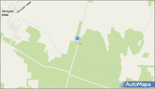 Skrzypki Duże, Skrzypki Duże, mapa Skrzypki Duże