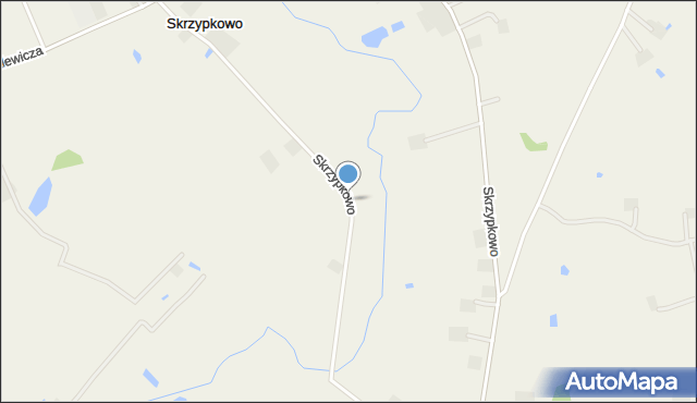 Skrzypkowo, Skrzypkowo, mapa Skrzypkowo