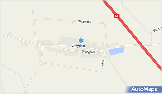 Skrzypnik, Skrzypnik, mapa Skrzypnik