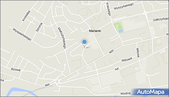 Świecie, Skłodowskiej-Curie Marii, mapa Świecie