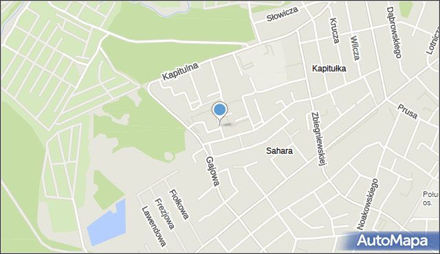 Włocławek, Skłodowskiej-Curie Marii, mapa Włocławka