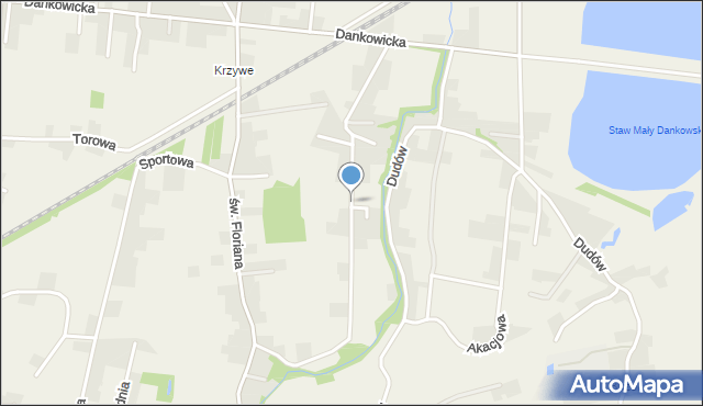 Bestwinka, Ślosarczyka Walentego, mapa Bestwinka