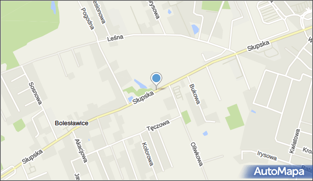 Bolesławice gmina Kobylnica, Słupska, mapa Bolesławice gmina Kobylnica