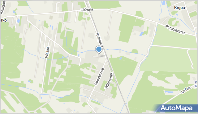 Jeziórko gmina Prażmów, Słoneczna, mapa Jeziórko gmina Prażmów