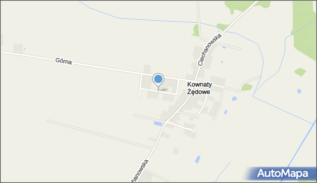 Kownaty Żędowe, Słoneczna, mapa Kownaty Żędowe