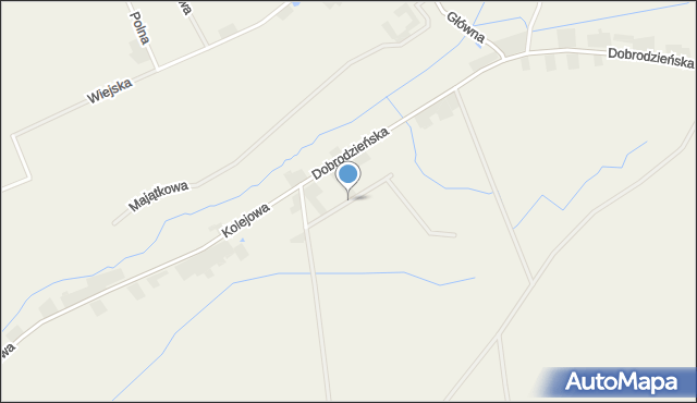 Makowczyce, Słoneczna, mapa Makowczyce