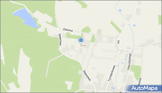 Osolin, Śliwowa, mapa Osolin