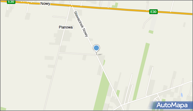 Sławacinek Nowy, Sławacinek Nowy, mapa Sławacinek Nowy