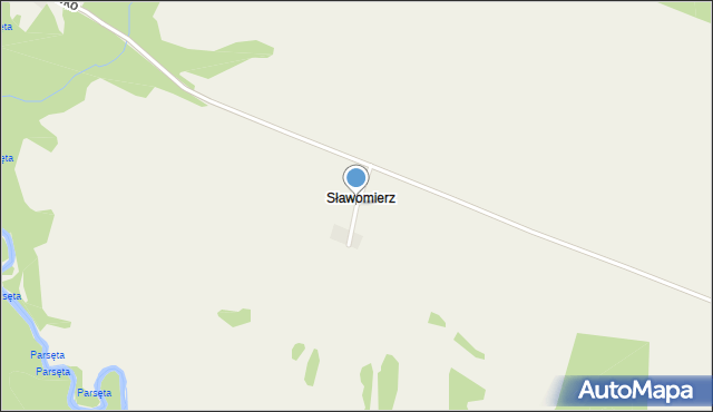 Sławomierz, Sławomierz, mapa Sławomierz