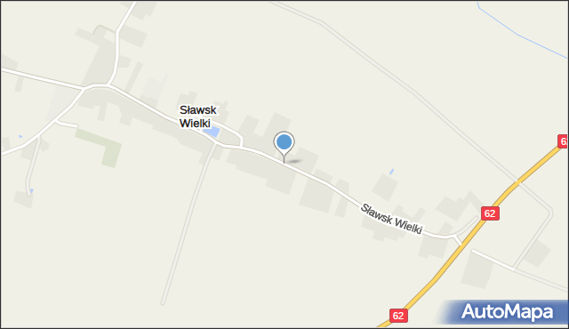 Sławsk Wielki, Sławsk Wielki, mapa Sławsk Wielki