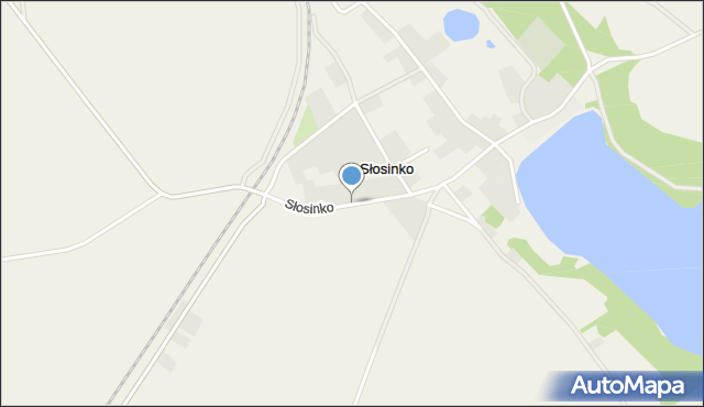 Słosinko, Słosinko, mapa Słosinko