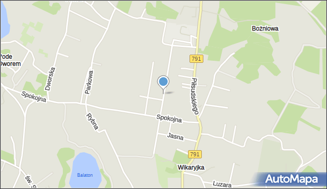 Trzebinia powiat chrzanowski, Słoneczna, mapa Trzebinia powiat chrzanowski
