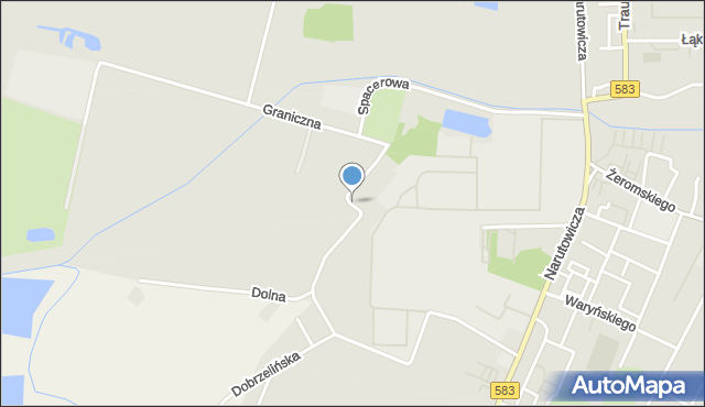 Żychlin powiat kutnowski, Śląska, mapa Żychlin powiat kutnowski