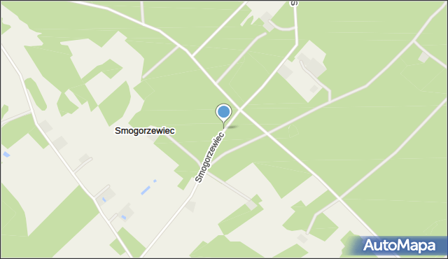 Smogorzewiec, Smogorzewiec, mapa Smogorzewiec