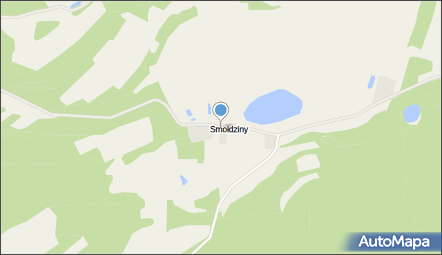 Smołdziny, Smołdziny, mapa Smołdziny