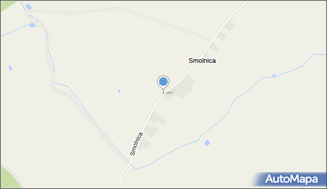 Smolnica gmina Lipka, Smolnica, mapa Smolnica gmina Lipka