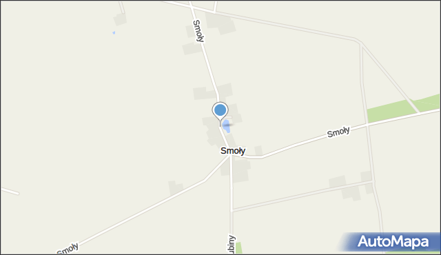 Smoły, Smoły, mapa Smoły