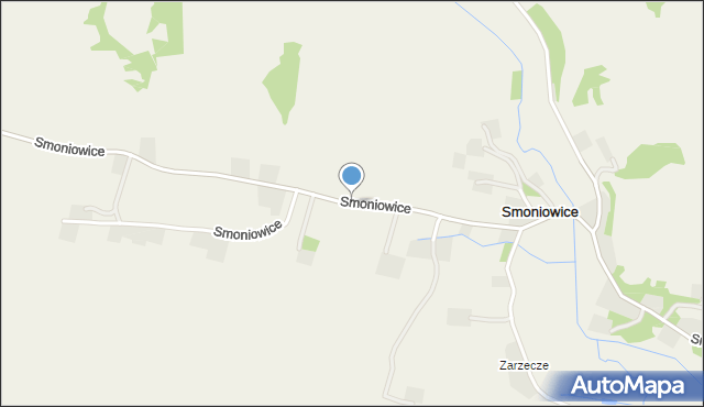 Smoniowice, Smoniowice, mapa Smoniowice