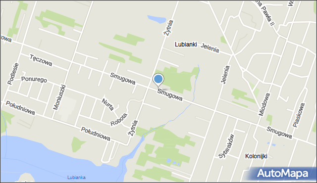 Starachowice, Smugowa, mapa Starachowic