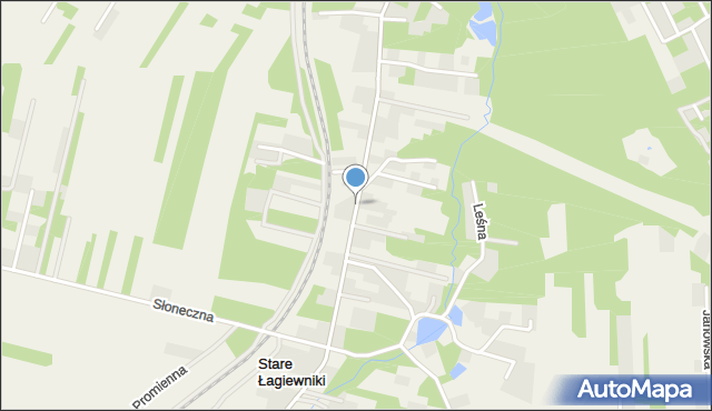 Stare Łagiewniki, Smardzewska, mapa Stare Łagiewniki