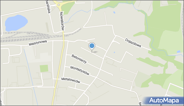 Gdańsk, Snycerzy, mapa Gdańska