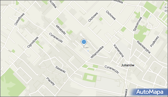 Józefosław, Śnieguliczki, mapa Józefosław