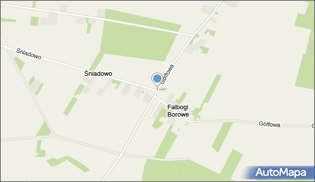 Śniadowo gmina Zakroczym, Śniadowo, mapa Śniadowo gmina Zakroczym