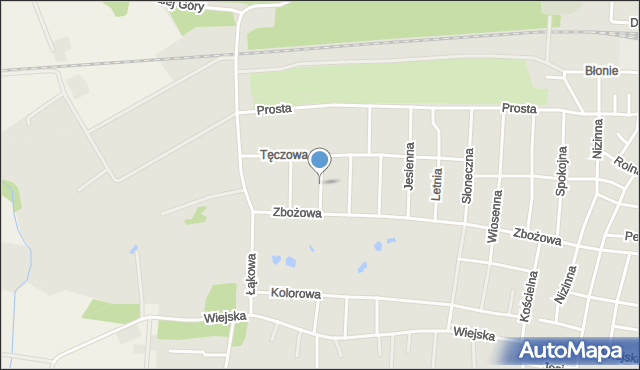 Solec Kujawski, Śnieżna, mapa Solec Kujawski