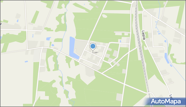 Chociszew gmina Parzęczew, Sosnowa, mapa Chociszew gmina Parzęczew
