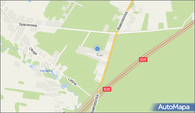 Czartajew, Sosnowa, mapa Czartajew