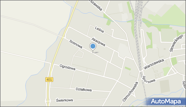 Grodków powiat brzeski, Sosnowa, mapa Grodków powiat brzeski