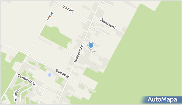 Janów gmina Chełm, Soplicy Jacka, mapa Janów gmina Chełm