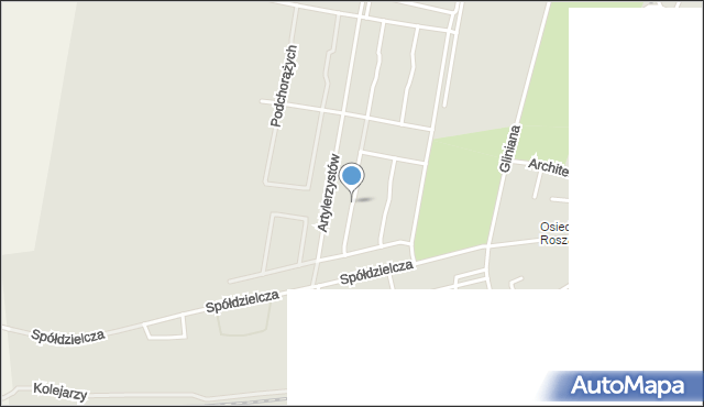 Lębork, Sosabowskiego Stanisława Franciszka, gen., mapa Lębork