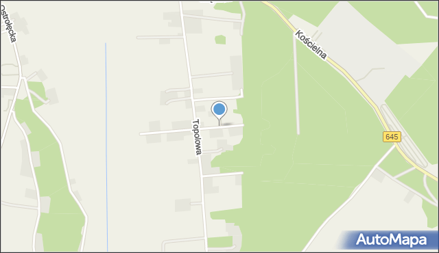 Łyse powiat ostrołęcki, Sosnowa, mapa Łyse powiat ostrołęcki