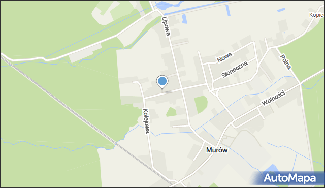 Murów, Soremby Edgara, ks., mapa Murów