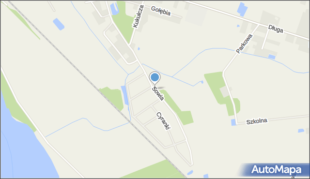 Przecław gmina Szamotuły, Sowia, mapa Przecław gmina Szamotuły