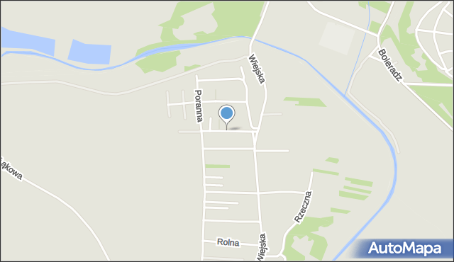 Siemianowice Śląskie, Sosnowa, mapa Siemianowice Śląskie