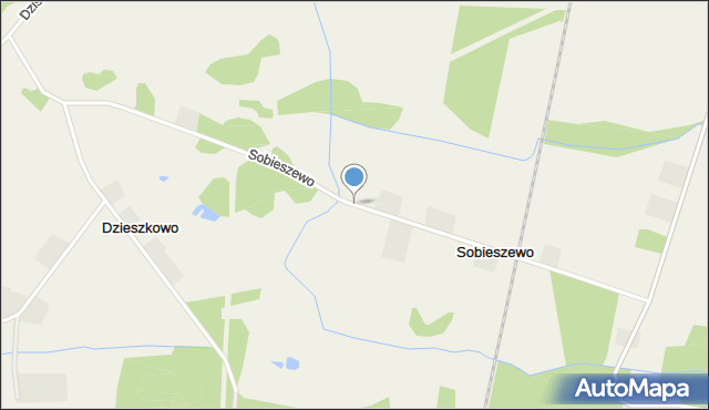 Sobieszewo, Sobieszewo, mapa Sobieszewo