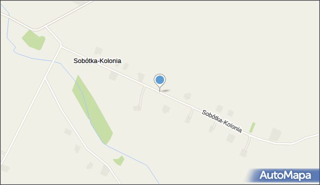 Sobótka-Kolonia, Sobótka-Kolonia, mapa Sobótka-Kolonia