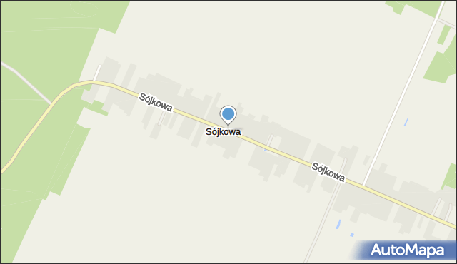 Sójkowa, Sójkowa, mapa Sójkowa