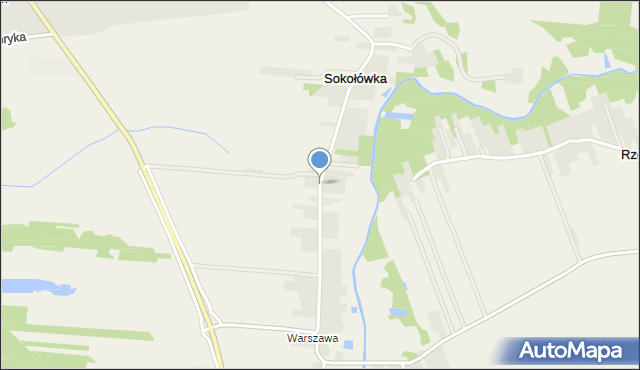 sokolówka mapa Sokołówka Sokołówka, Ulica, 23 440