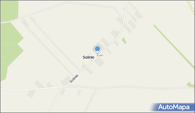 Solinki, Solinki, mapa Solinki